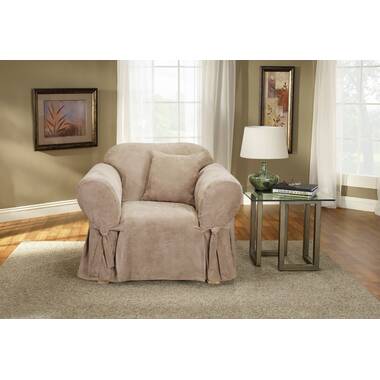 Sure fit hotsell designer suede slipcover